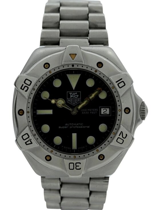 Tag Heuer 42mm Professional Super Diver 1000M Automatic SS Watch- Ref: 840.006! main image 4